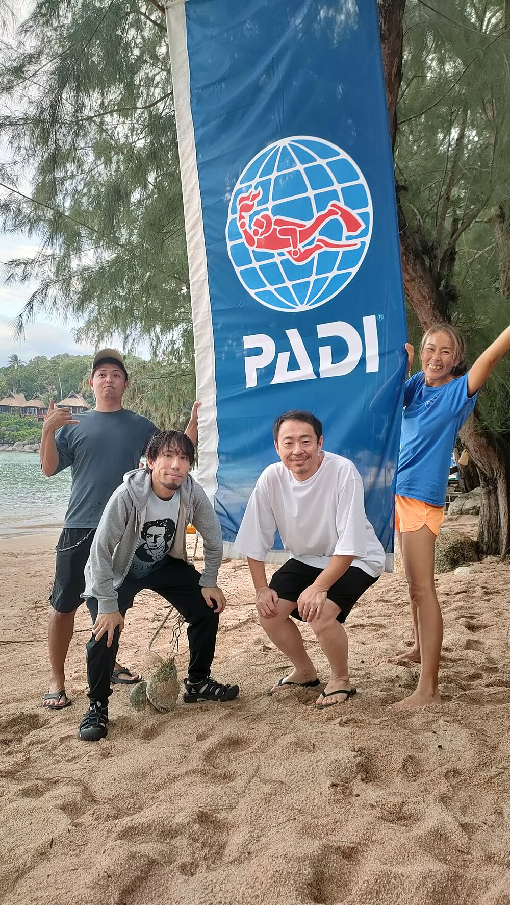 タオ島ダイビング講習