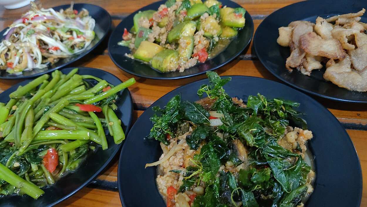 タオ島ダイビング 晩御飯